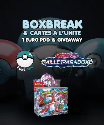 ⭐ BOXBREAK EV04 & CARTES À L'UNITÉ 🔥 1€ PDD & GIVEAWAY
