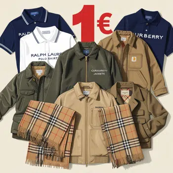 💵 100% carhartt et buberry 1€ 💵