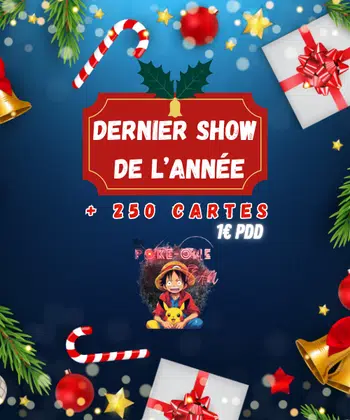 ✨Dernier Show de l'Année ✨ + de 250 CARTES à 1€ PDD