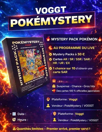 🔥 PokéMystery pack– 5 Hits Garantis ! 🔥