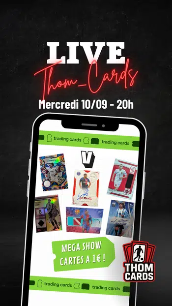 ⚽ MEGA SHOW DE CARTES A L'UNITE ! 💥