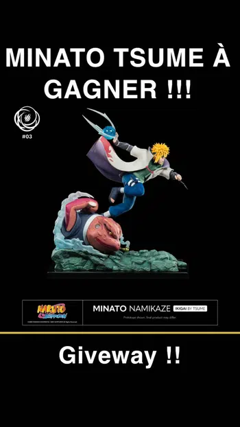 Tsume Minato à gagner !! figurines de folie !