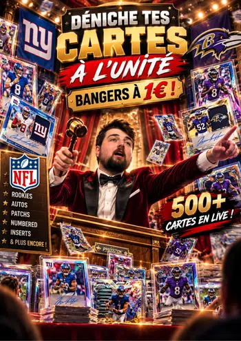 DÉNICHE TES CARTES À L’UNITÉ, BANGERS À 1€ !