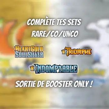 FRESH-PACK bloc D&P/Platine/HGSS pour compléter tes séries !