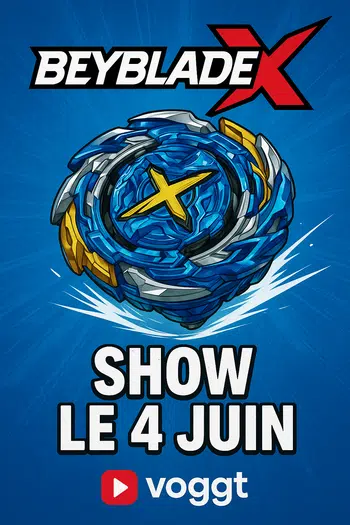 MEGA SHOW BEYBLADE 1€ PDD