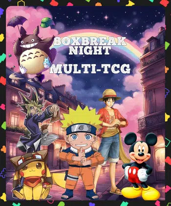 BOXBREAK PARTY DE NARUTO A POKEMON