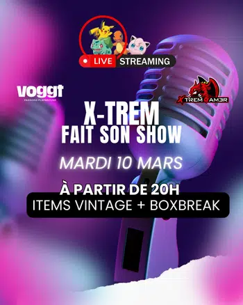 ⭐- XTREM SHOW ITEMS VINTAGE + BOXBREAK -⭐