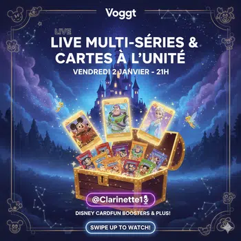 Live Multi séries Disney et Cartes à l'unité