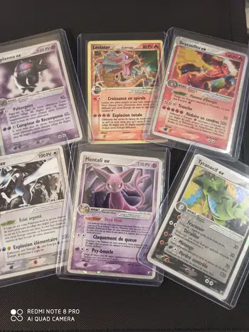 1€ PDD Gros Show Bloc ex / Leviator star/ Ectoplasma Ex / Dracaufeu Ex etc ....