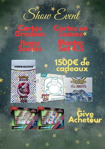 Show Cartes Gradées , Master Set EV4.5 , Carte en Loose & Items Scéllés