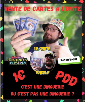 VENTE CARTES POKEMON 1PDD