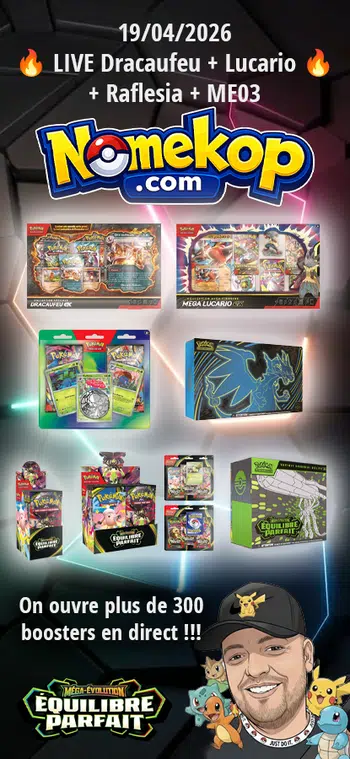 Pokémon BOXBREAK 💎 ME03 + Coffrets & UPC Dracaufeu + Coffrets Figurine Lucario ! 10 BOOSTERS EV06 DÈS 1€ 🚀
