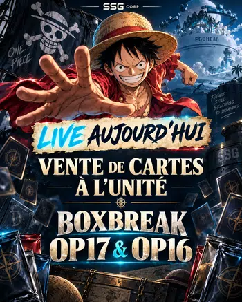 Live carte à l’unité & boxbreak op17 jap 🇯🇵🇯🇵
