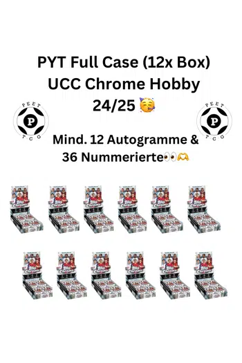 PYT Full Case UCC Chrome "Welle 2" Hobby 24/25🥳12x Boxen