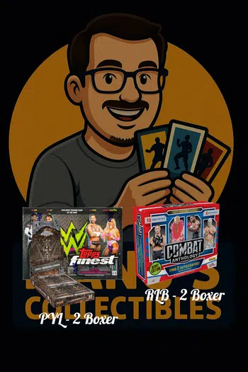 WWE Mixer Cactus/Finest + RLB Panini Combat 2025