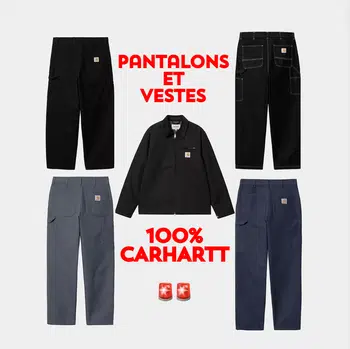 🚨 ÉNORME LIVE CARHARTT 1 🚨 --> 🧥 VESTES / 👖PANTALONS CARHARTT