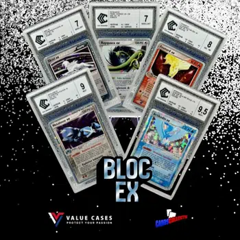 MEGA SHOW BLOC EX - 58 EX GRADÉES PAR CCC, DES STAMPS, REVERSES et autres cartes rares c’est maintenant ! 🔥
