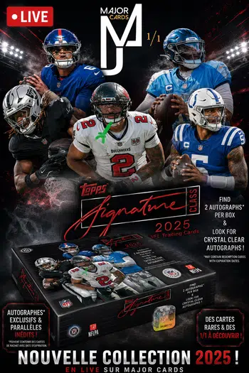 🏈✨ BOXBREAK NEW TOPPS NFL SIGNATURES CLASS ✨🏈