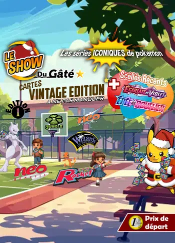 🔔 Vintage Édition  1€ PDD Cartes et scellé récent 🔔