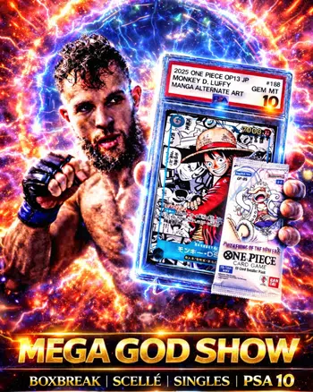 Méga god show 🏆 Case op05 + PSA 10 manga US