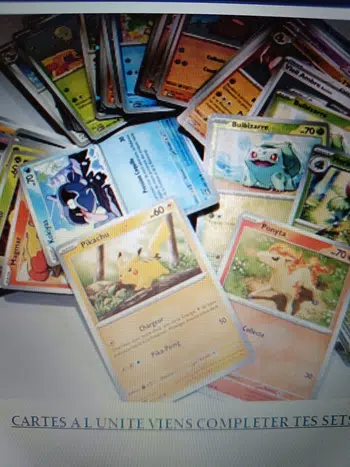 Cartes Pokémon à l unité ou lots