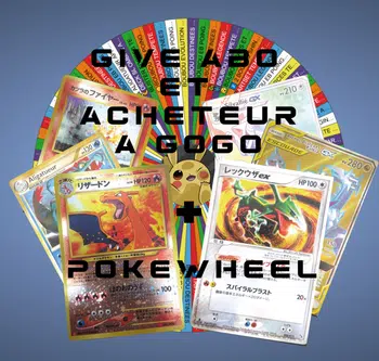 ✨POKEWHEEL✨ ET CARTE BLOC EX / GYM / WIZARD/ GIVE ABO ET ACHETEUR