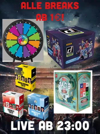 ALLES AB 1€! DONRUSS, JADE & LUCKY WHEEL! DE/EN/FR