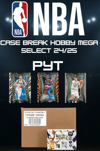 case break Hobby mega panini select 24/25