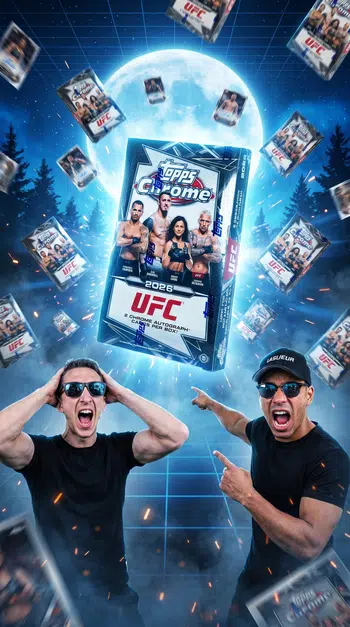 Full UFC Topps Chrome 2026 - EN LÉGENDE !