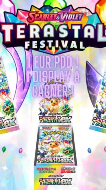 BOXEBREAK TERASTAL FESTIVAL 1 EUR PDD + 1 DISPLAY A GAGNER ET PLEINS D'AUTRE GIVE !