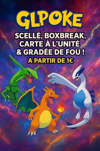 💎 BANGER Pokémon – Cartes FR-JAP, Gradées, scellé & Boxbreak dès 1€ ! 💎