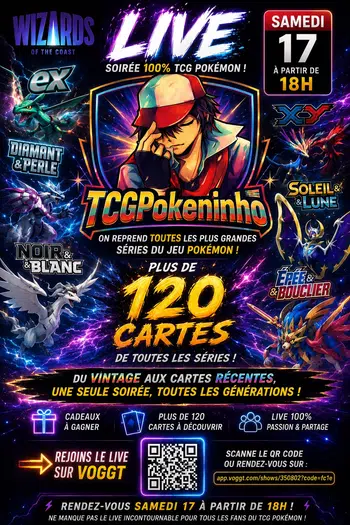 Wizards, Bloc EX, DP, HGSS, N&B, XY, SL, EB... 1€ PDD...