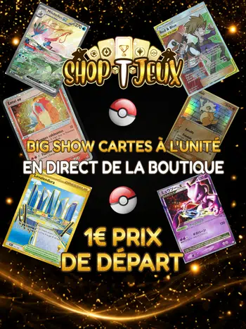 BIG SHOW 1€ PDD ALT, AR, JUSQU'AU WIZARD