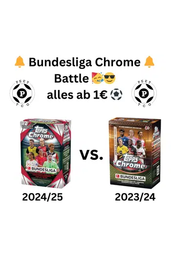 Alles ab 1€ 🔔 Bundesliga Chrome Battle