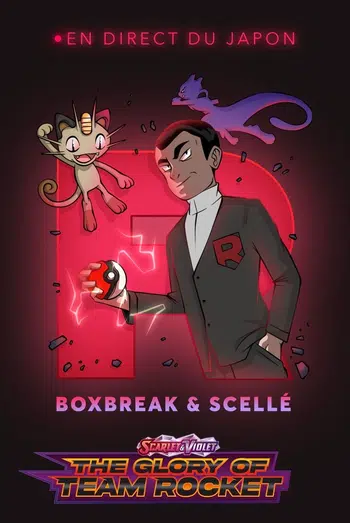 🇯🇵Boxbreak SV10 Glory of the team Rocket 🚀