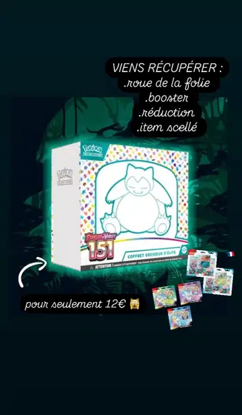 🍀🙀ETB 151 et EV9 POUR 13€🙀🍀