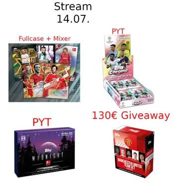 Bundesliga Chrome 24/25 🔥🔥UCL Chrome 21/22 🔥🔥 Midnight 24/25 🔥🔥Giveaways