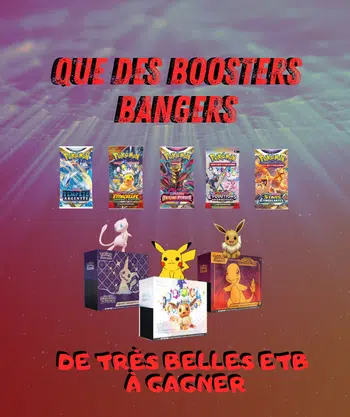 😱 QUE DES BOOSTERS BANGERS 😱 🎁  ET DE TRÈS BEAU CADEAUX A GAGNER 🎁 GIVES TOUTES LES 30 MINUTES 🎁