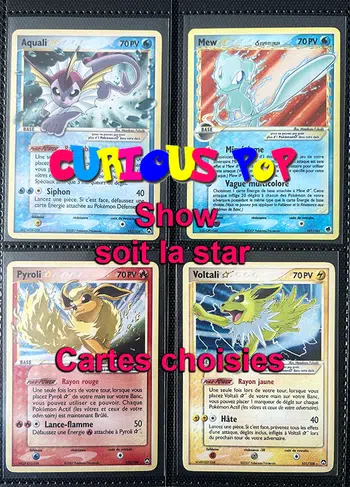 Wizards et cartes choisies dont Gold Star ⭐ et bloc Ex