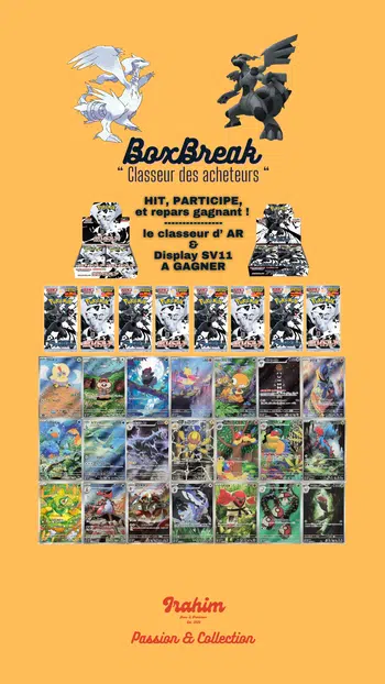 💫Sv11 / SV10 !! Viens participer au classeur à gagner , ainsi qu'une display SV11