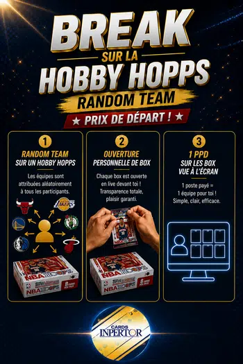 RANDOM TEAM HOOPS HOBBY/OUVERTURE PERSO DE BOX/ 1PPD SUR BOX A L'ECRAN