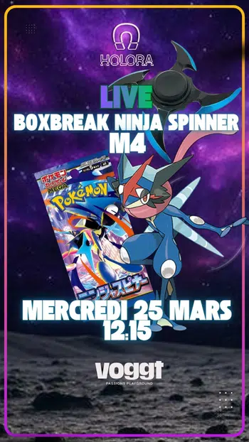 🥷💥 M4 - NINJA SPINNER BOXBREAK GRADATION OFFERTE 💥🥷 & COFFRETS EXCLU FUKUOKA / HIROSHIMA / TOHOKU