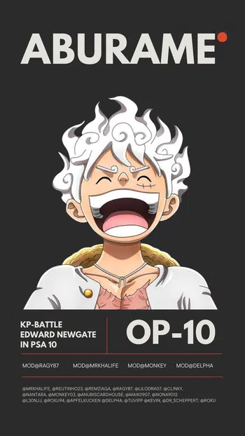 💀 One Piece OP10 💀 100€ Voggt GA