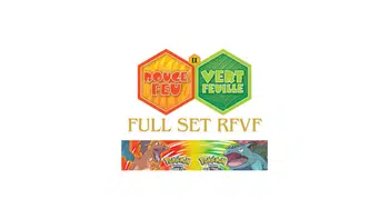 FULL SET ROUGE FEU VERT FEUILLE