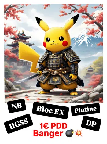 💥 FULL DINGUERIES  BLOC EX DP HGGS PLATINE NB - BOOSTERS VINTAGE 🧨