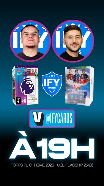 Spécial PDD 1€ : FLAGSHIP 25/26 + 3X BLASTER TOPPS CHROME PL 26