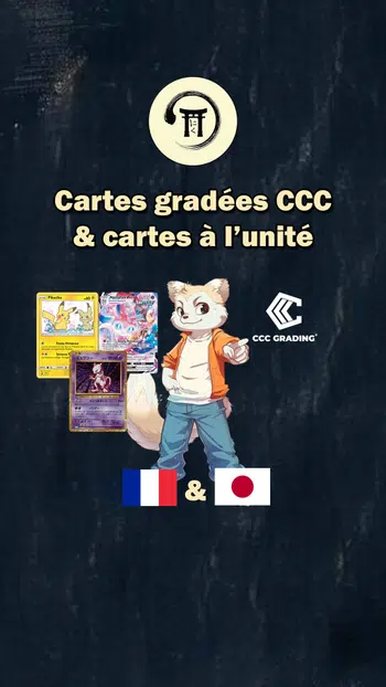 🔥Cartes Gradée CCC | FR/JPN à FAIBLE PDD 🔥