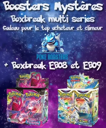 boxbreak display EB08,EB09 et cheminées mistére