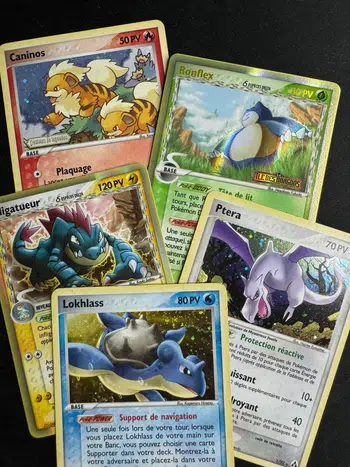 Spécial NM 1€ : EX ile des Dragons & EX créateurs de legendes Holo+KDO