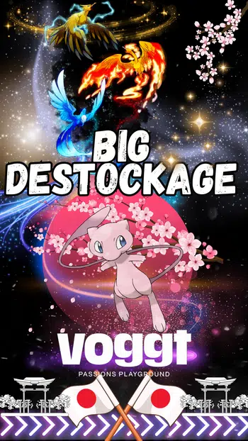 1€ ENORME DESTOCKAGE CARTE JPN